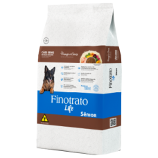 Ração Finotrato Life Sênior Premium cães Adultos Raças Médias 15kg